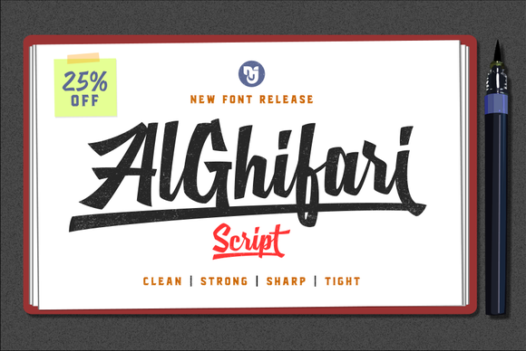 AlGhifari Script: A Perfect Font for Creative Makers