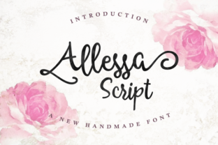 Allessa Script: A Handmade Font for Engaging Campaigns