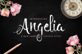 Angelia Script: A Handmade Typeface for Elegant Design