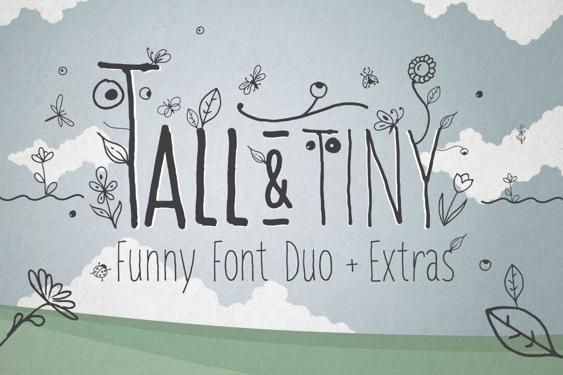 Boost Your Brand with Tall Tiny Font Duo