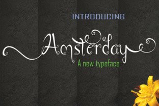 Bring Your Handmade Creations to Life with Amsterday Font