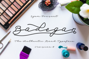 Bring Your Handmade Creations to Life with Badegan Script