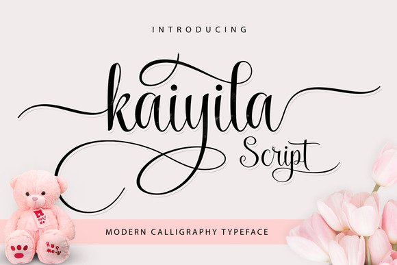 Discover Kaiyila Script: A Fresh and Modern Calligraphy Font