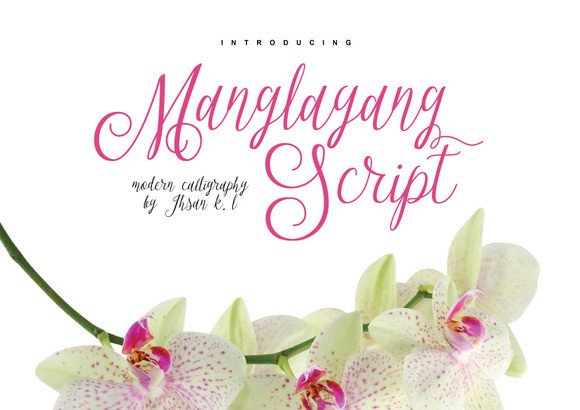 Elevate Your Craft with Manglayang: A Charming Script Font