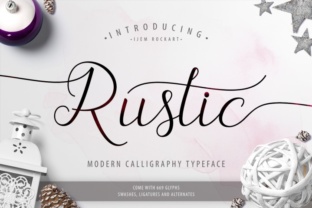 Elevate Your Editorial Design with The Rustic Script