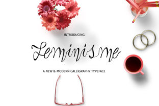 Elevate Your Web Design with Feminisme: A Modern Calligraphy Font