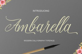 Enhance Your Brand with Ambarella: A Modern Script Font