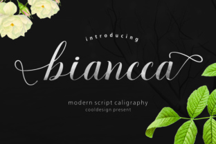 Enhance Your Brand with Biancca Script: A Stylish Typeface