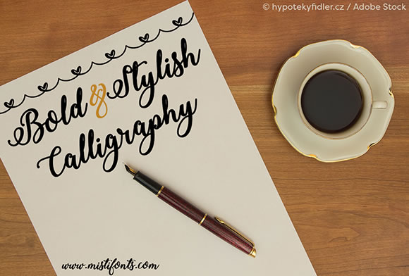 Enhance Your Brand with Bold Stylish Calligraphy