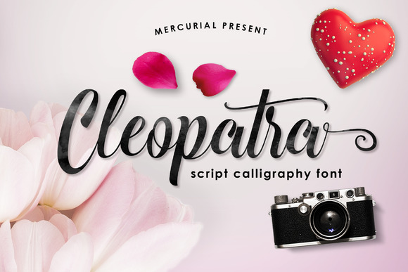 Enhance Your Brand with Cleopatra: A Modern Calligraphy Font
