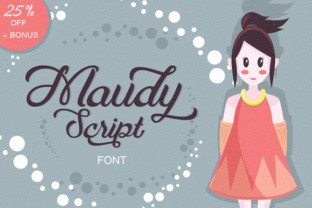 Enhance Your Brand with Maudy Script: A Bold, Modern Typeface