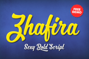 Enhance Your Brand with Zhafira Script Font