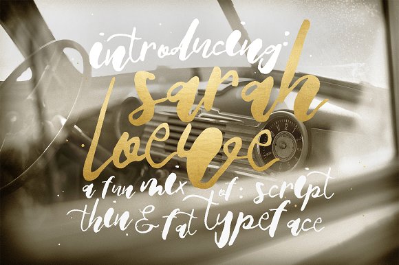 Explore Sarah Loewe: A Playful Script Font for Creative Projects