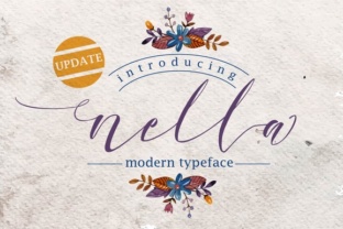 Exploring Nella Script: A Modern Calligraphy Typeface