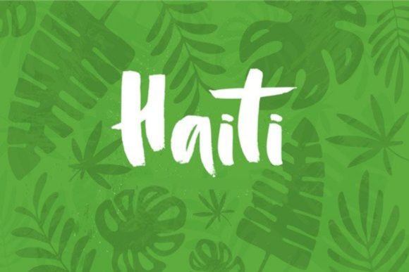 Haiti: A Natural Brush Font for Authentic Branding
