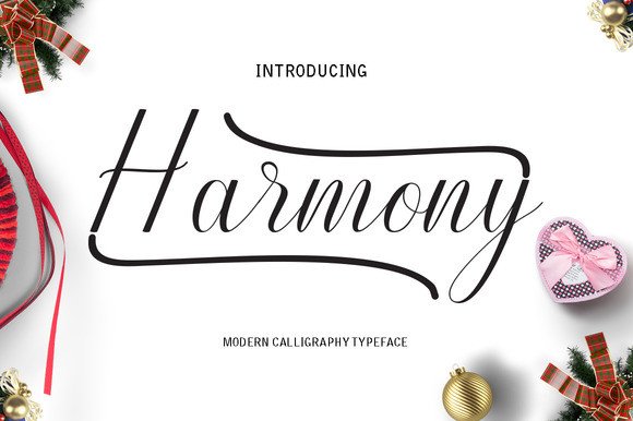 Harmony: A Clean Script Font for Modern Web Design