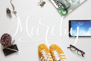 Marchy: A Designer’s Take on This Script Font