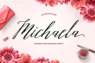 Michaela Script: A Modern Hand-Brushed Typeface for Web Design