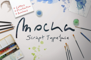Mocka Font: A Hand-Painted Script for Branding