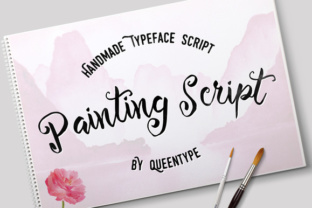 Painting Script: A Handmade Brush Typeface for Creative Branding