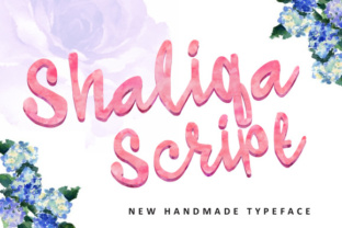 Shaliqa Script: A Handmade Font for Creative Makers