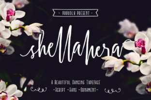 Shellahera Script: A Handwritten Font for Digital Design