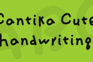Transform Your Brand with Cantika Cute Handwriting Font