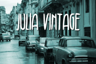 Transform Your Brand with Julia Vintage Font