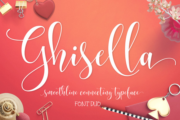 Unleash Creativity with Ghisella: A Charming Script Font