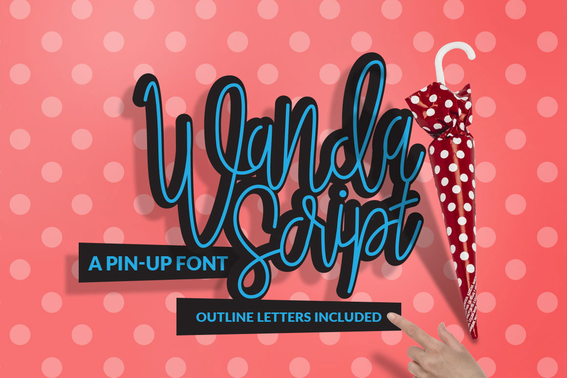 Wanda Script: A Modern Font for Eye-Catching Campaigns